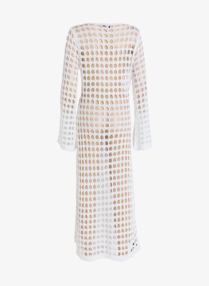 Ginger Crochet Maxi Beach Dress